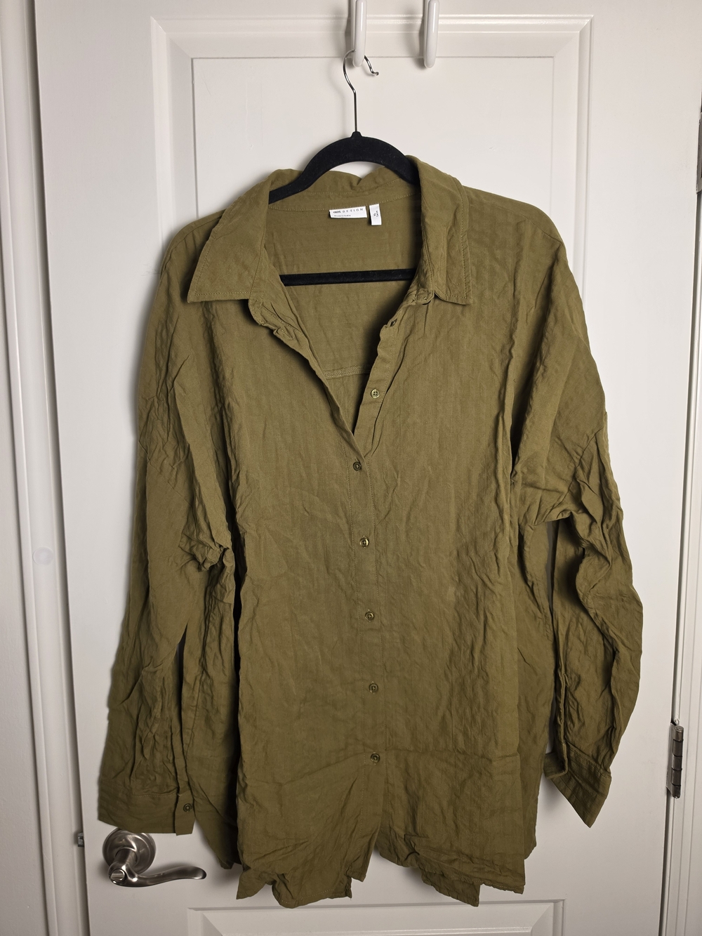 Men's Casual Lightweight Jacket in Olive Green